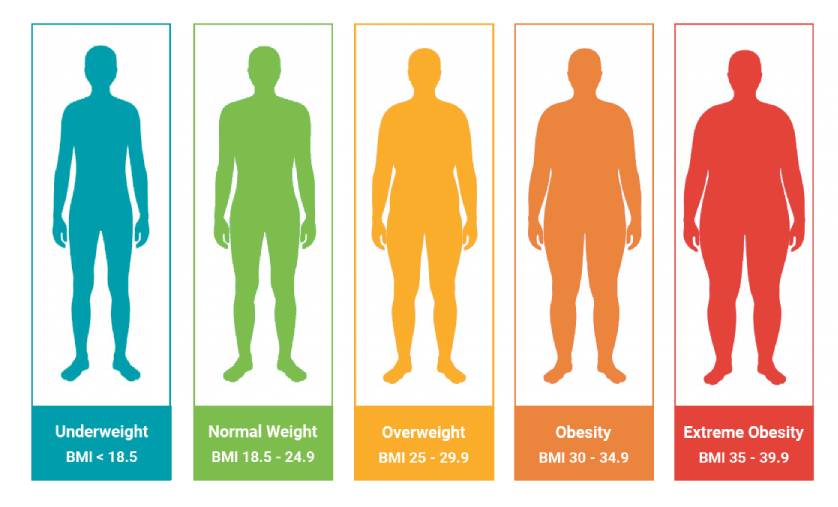 BMI mäter om din vikt är hälsosam