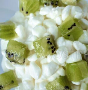 Kiwi med keso