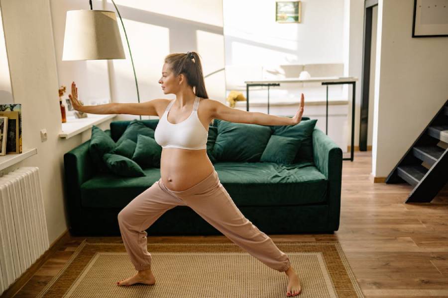 Hur länge skall jag träna under min graviditet?