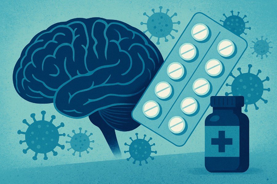 Förutom sunt leverne, kan bältrosmedicin bota demens?